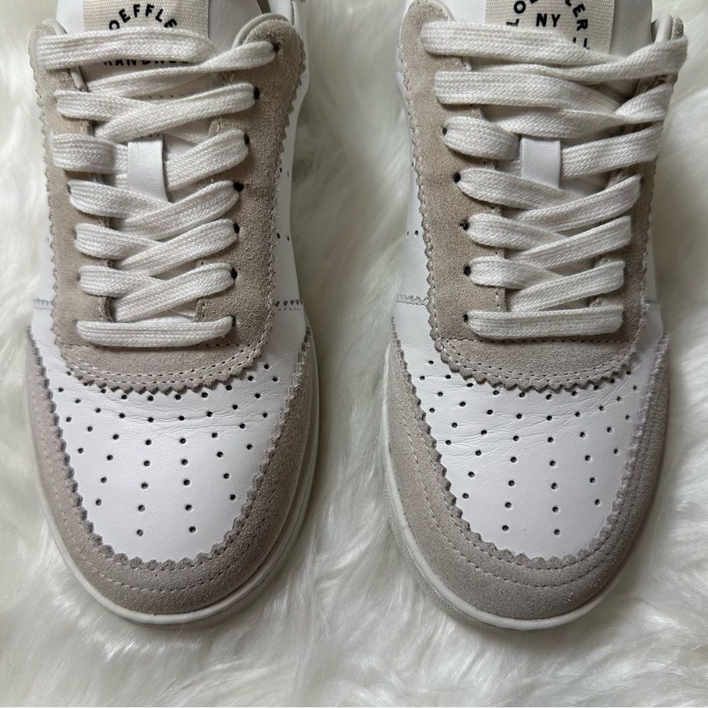 Loeffler Randall Keeley Leather Low-Top Sneakers - Picture 3 of 12